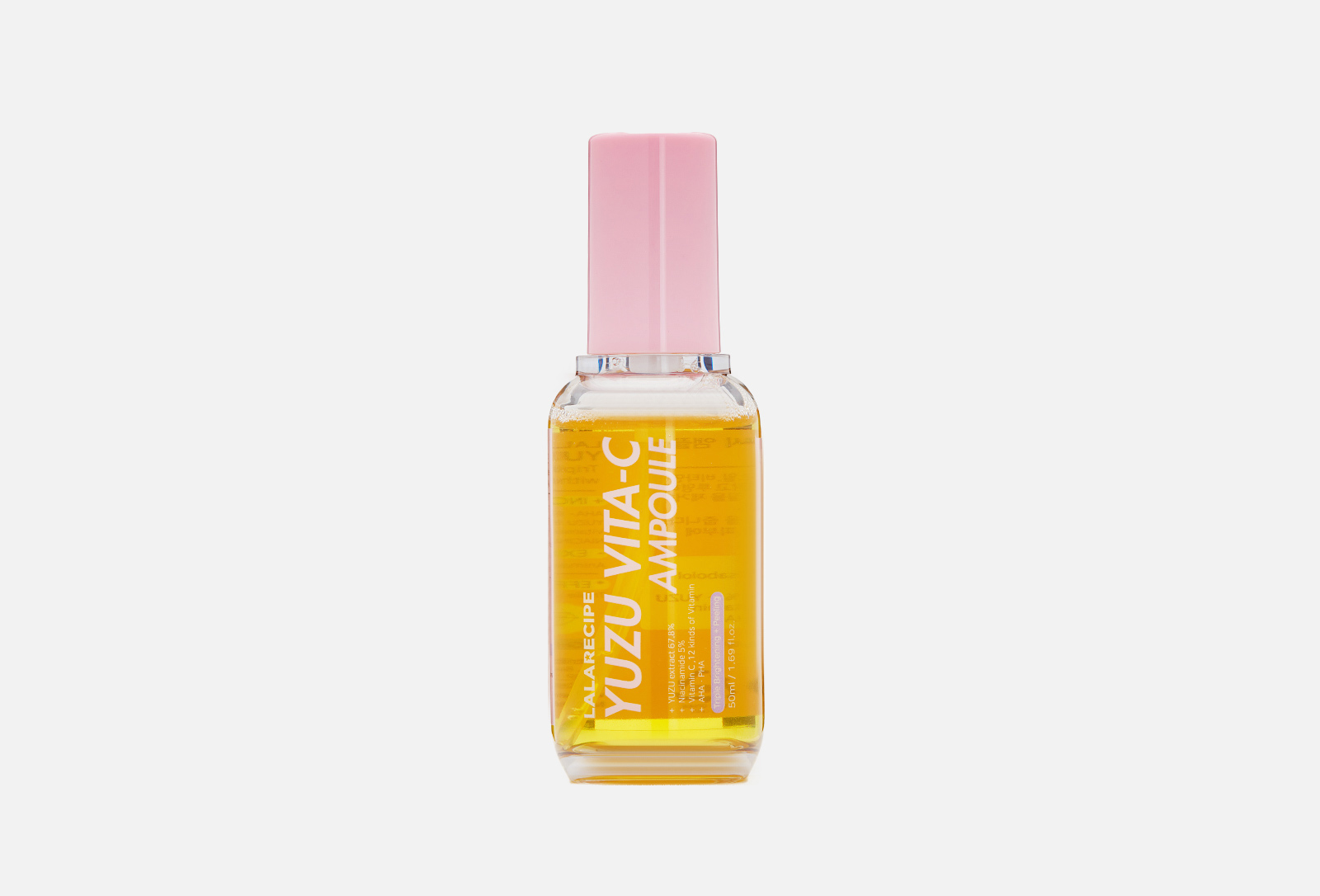 Lalarecipe yuzu self foaming 3in1 cleanser. Lalarecipe yuzu vita-c ampoule. lalarecipe yuzu vita c eye serum. lalarecipe bakuchiol eye cream.