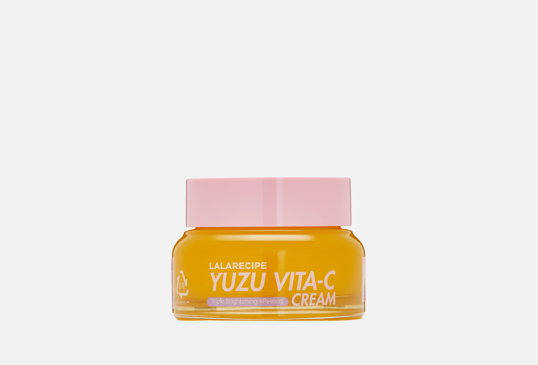 Крем для лица LALARECIPE Yuzu vita-c cream 50 мл диски для лица lalarecipe yuzu vita c ampoule pad 80 шт