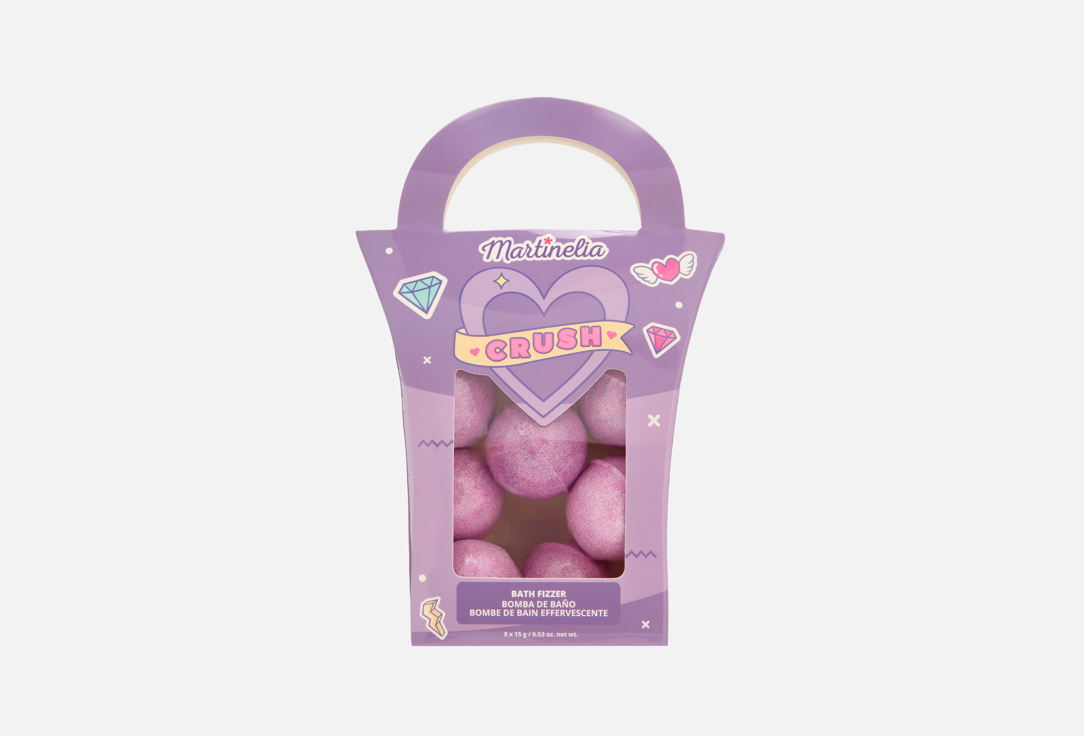 

Набор бомбочек MARTINELIA, Фиолетовый, Crush Bath Bombs Pack (violet) 8 шт