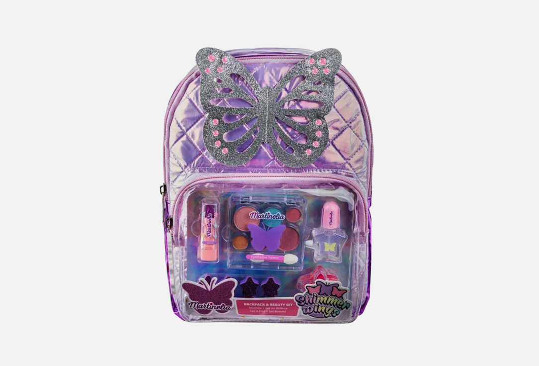 

Набор косметики MARTINELIA, Розовый, Shimmer Wings Backpack & Beauty Set 6 шт