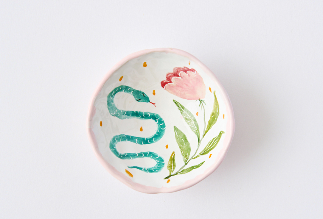 

Глубокий соусник ODARYADARYA, Принт, Подружки-Змеюшки, 9,5 см 1 шт