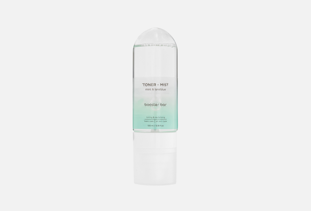 Увлажняющий тонер с мятой и ланаблю BOOSTER BAR Starter-mist mint & lanablue 100 мл