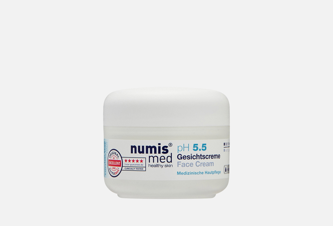 цена Крем для лица успокаивающий NUMIS MED SENSITIVE Ph5.5 50 мл