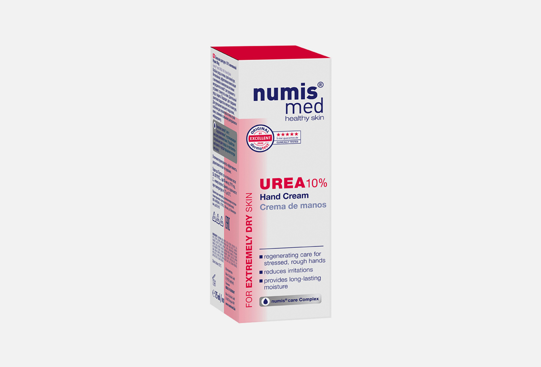 

Крем для рук NUMIS MED, Hand Cream UREA 10% 75 мл