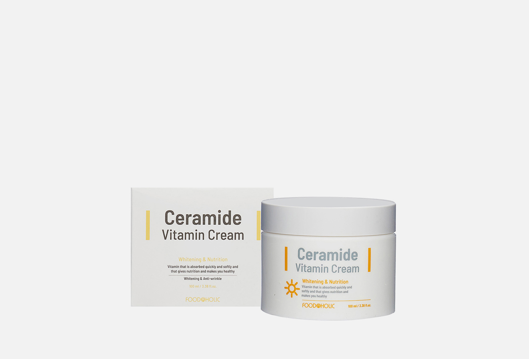 Изображение товара Антивозрастной функциональный крем для лица FoodaHolic CERAMIDE VITAMIN CREAM