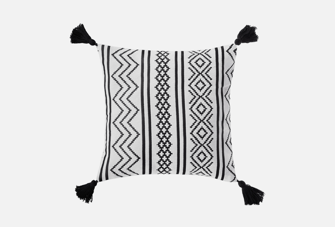 цена Декоративная подушка MOROSHKA Desert черно-белая 1 шт