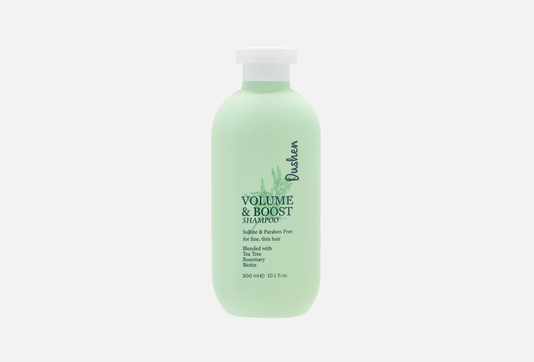 Шампунь для придания объема тонким волосам OUSHEN Volume & boost shampoo 300 мл шампунь для объёма волос oushen coconut oil shampoo 500 мл