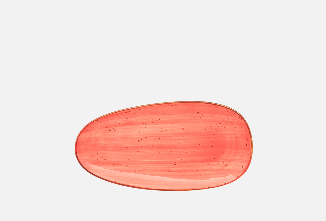 

Блюдо овальное SAMOLD, Красный, HORECA CORAL 33x17 см 1 шт