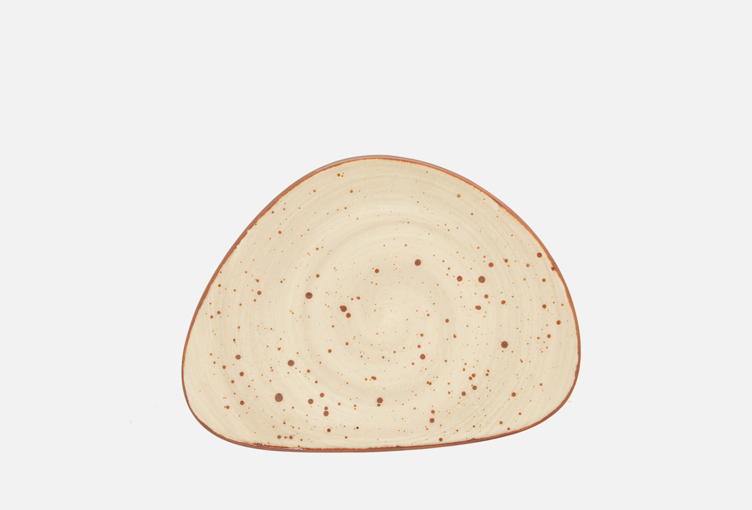 

Тарелка мелкая SAMOLD, Бежевый, HORECA GRAPHITE 22x17 см 1 шт