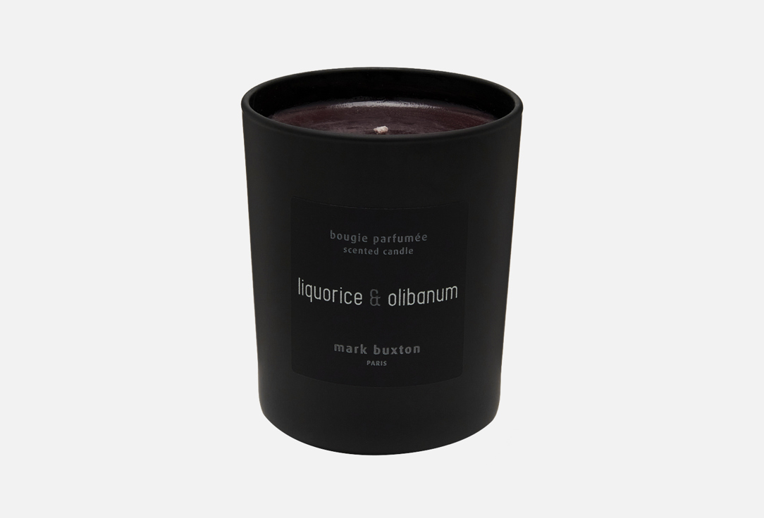 Ароматическая свеча MARK BUXTON Liquorice & olibanum 180 г ароматическая свеча mark buxton leather