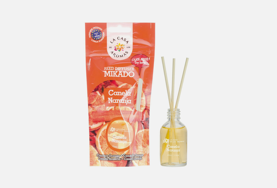 

Аромадиффузор LA CASA DE LOS AROMAS, Апельсин 30 мл