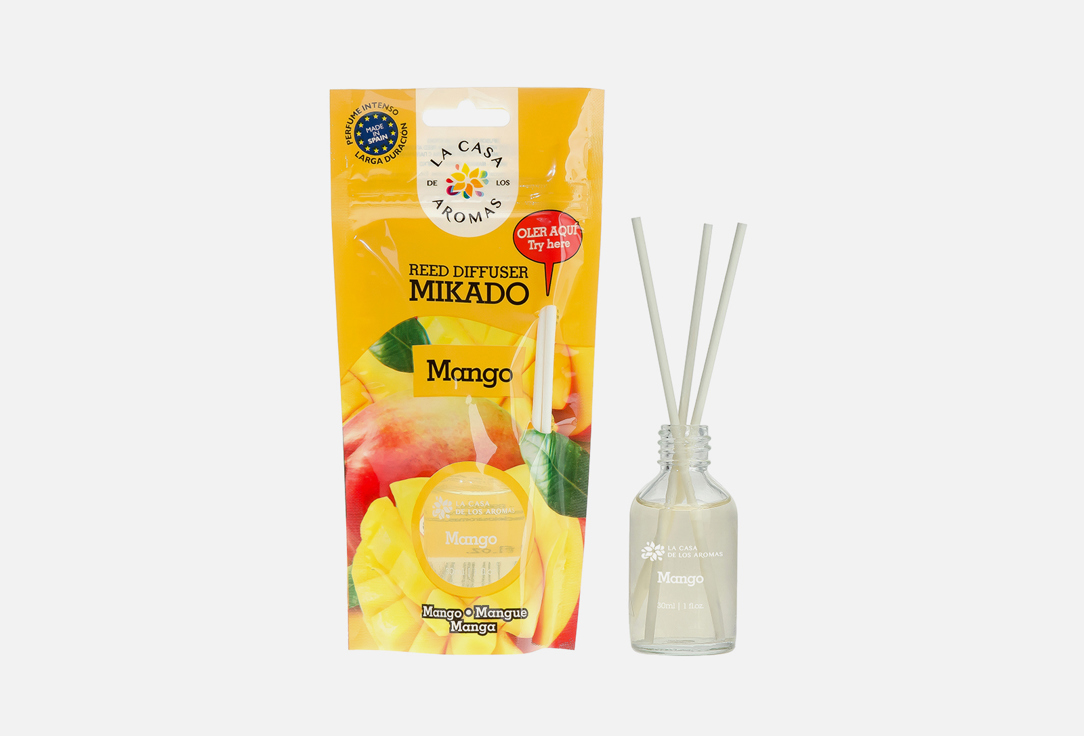 

Аромадиффузор LA CASA DE LOS AROMAS, Манго 30 мл