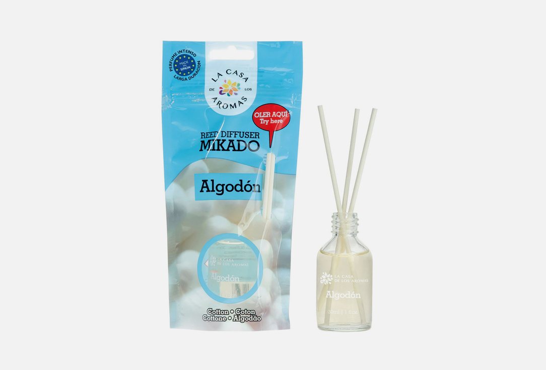 

Аромадиффузор LA CASA DE LOS AROMAS, Хлопок 30 мл