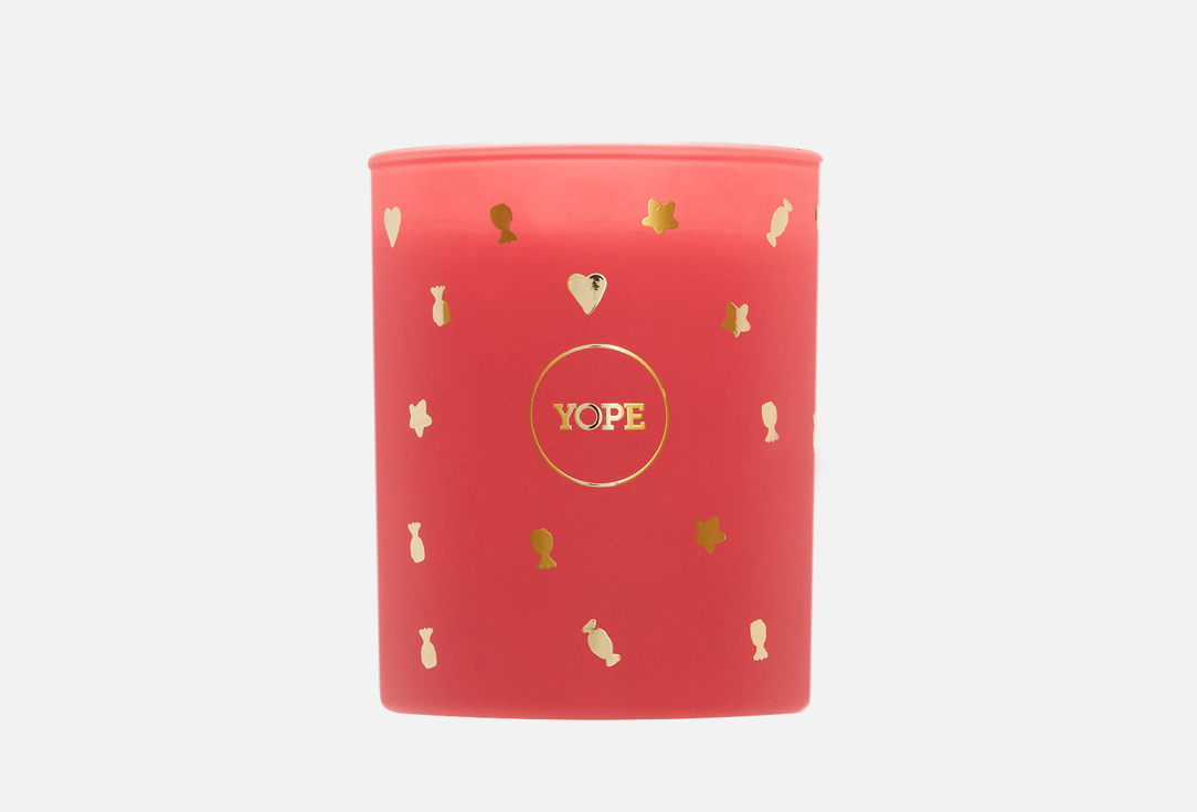 Ароматическая свеча YOPE Winter Pralines 200 г свеча ароматизированная цветочный розовый 60x75 см