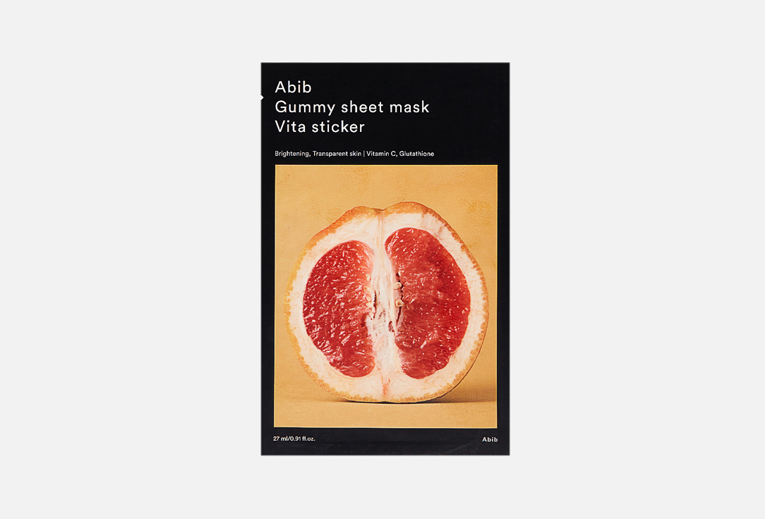 Изображение товара Тканевая маска для лица ABIB Gummy sheet mask Vita sticker