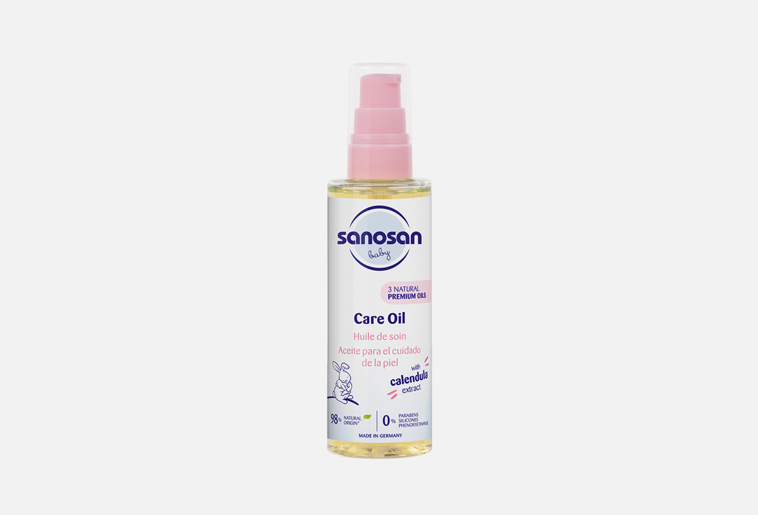 Масло для тела SANOSAN С обогащенной формулой 100 мл sanosan sanosan очищающая мицеллярная вода для детей