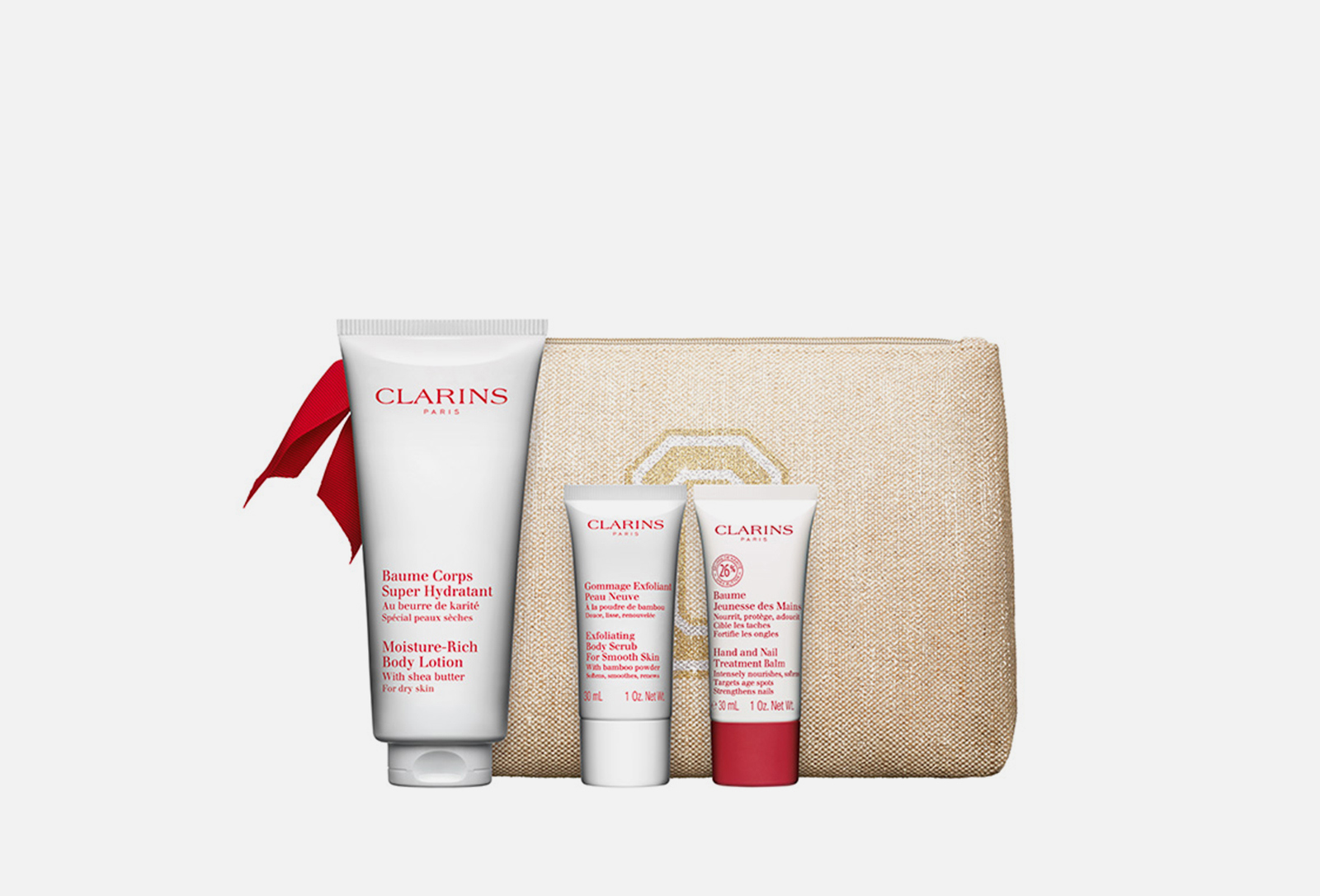 Clarins Набор средств по уходу за телом Baume Corps Super Hydratant 3 ...