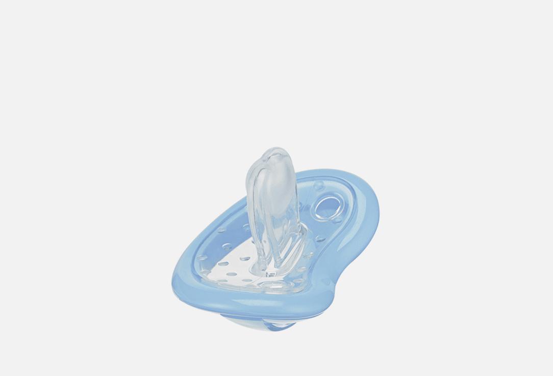 

Cоска-пустышка CURAPROX, Голубая, размер 0 (3-7кг, 0 -7 мес) 1 шт