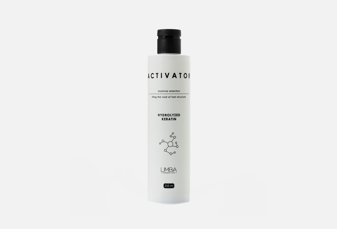 Активатор для волос LIMBA COSMETICS Hydrolyzed Keratin 250 мл active shampoo hydrolyzed keratin 0 3% proteins 1% 250 мл