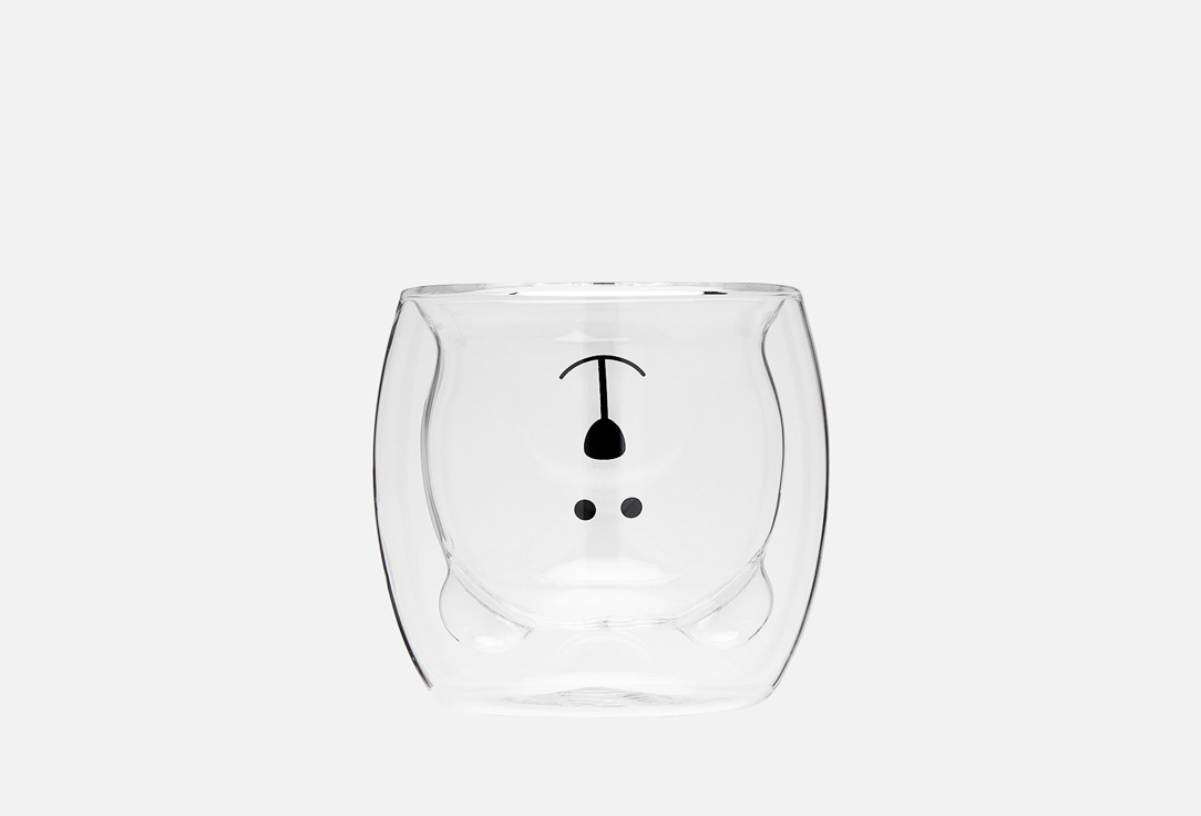 

Стакан с двойными стенками KIMBERLY, Прозрачный, Прозрачный мишка 250 мл