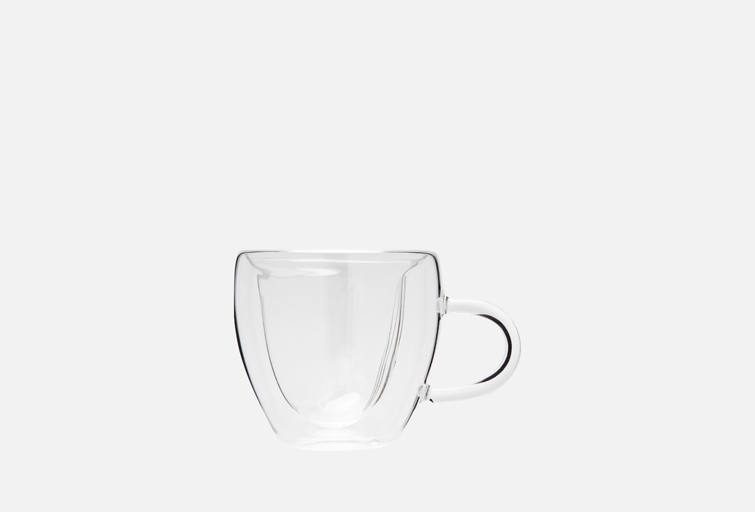 Изображение товара Кружка Kimberly Сердечко с двойной стенкой 250 мл боросиликатное стекло