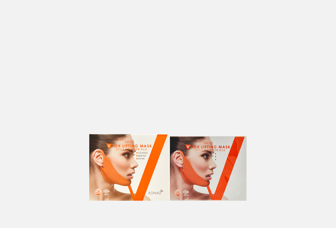 

Тканевая маска для подтяжки V-линии подбородка KONAD, ILOJE V-Tox Lifting Mask 5 шт