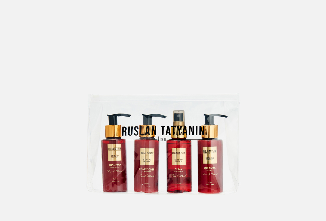 Изображение товара Набор для ухода за волосами Ruslan Tatyanin Hair Rose Marula тревел формат