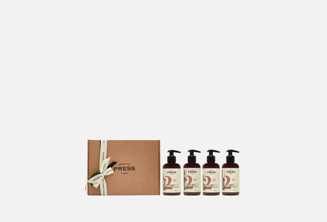 Подарочный набор парфюмированный PRESS GURWITZ PERFUMERIE Set №2 4 шт подарочный набор дорожный 2