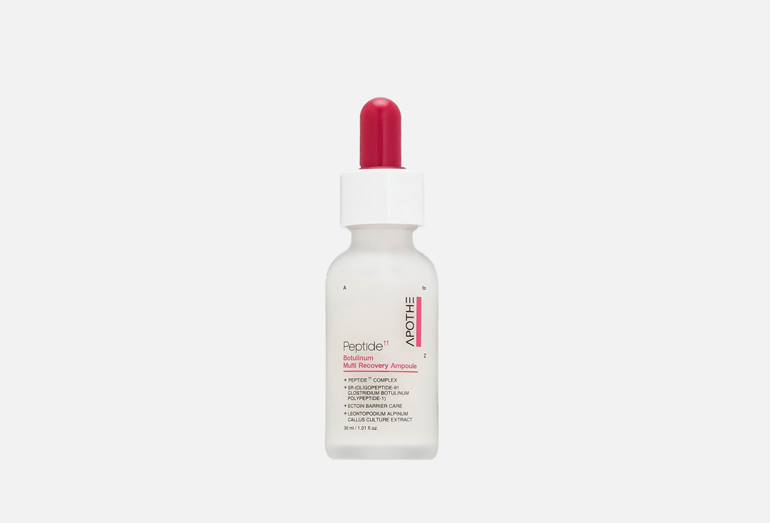 

Мульти-восстанавливающая Сыворотка для лица APOTHE, Peptide 11 Botulinum 30 мл