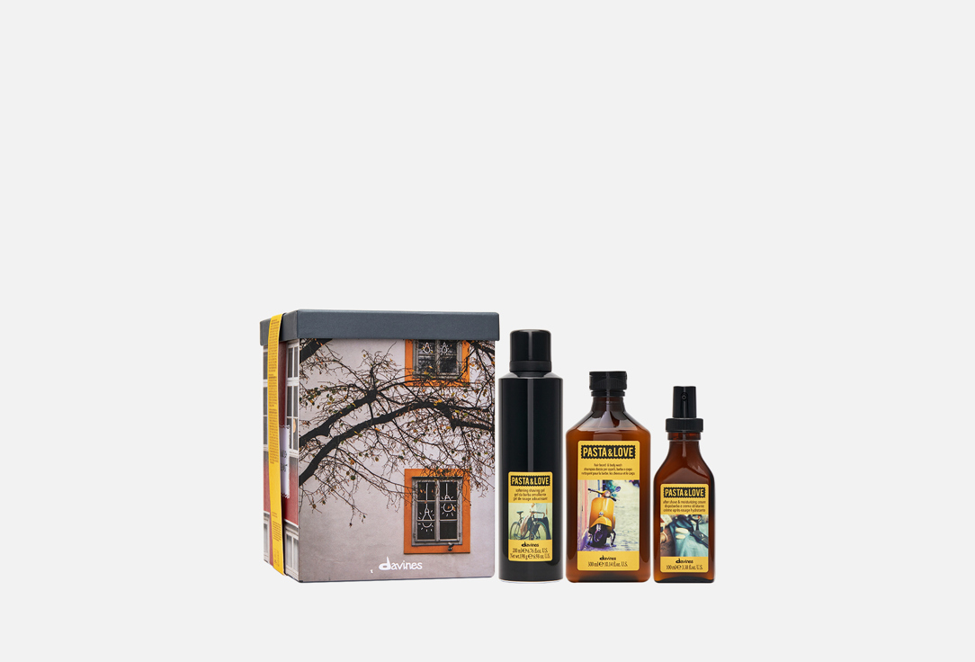 

Подарочный набор для бритья DAVINES, PASTA & LOVE 3 шт
