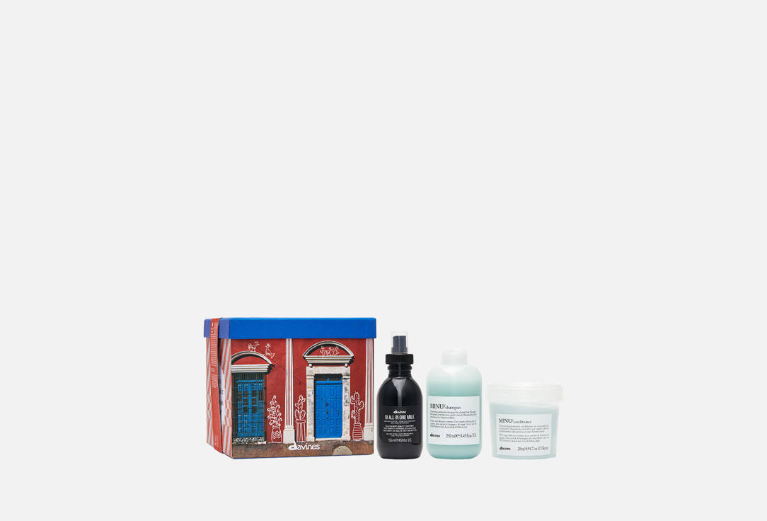 Изображение товара Подарочный набор для ухода за окрашенными волосами Davines MINU Италия