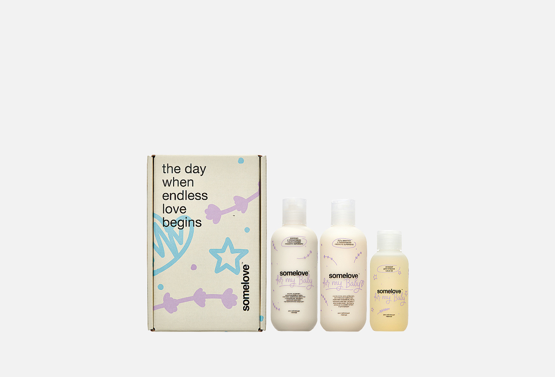 Изображение товара НАБОР ДЛЯ НОВОРОЖДЕННЫХ 2 Somelove Защита и увлажнение кожи