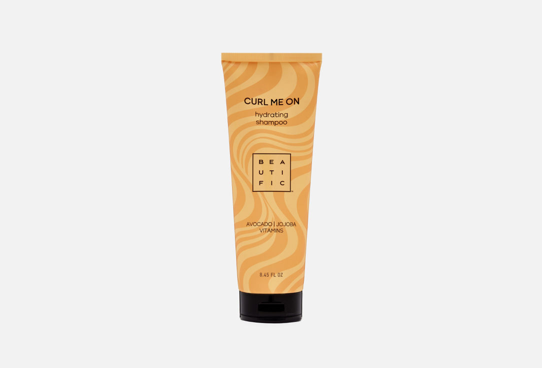 цена Увлажняющий шампунь для кудрявых волос BEAUTIFIC Hydrating Shampoo 250 мл