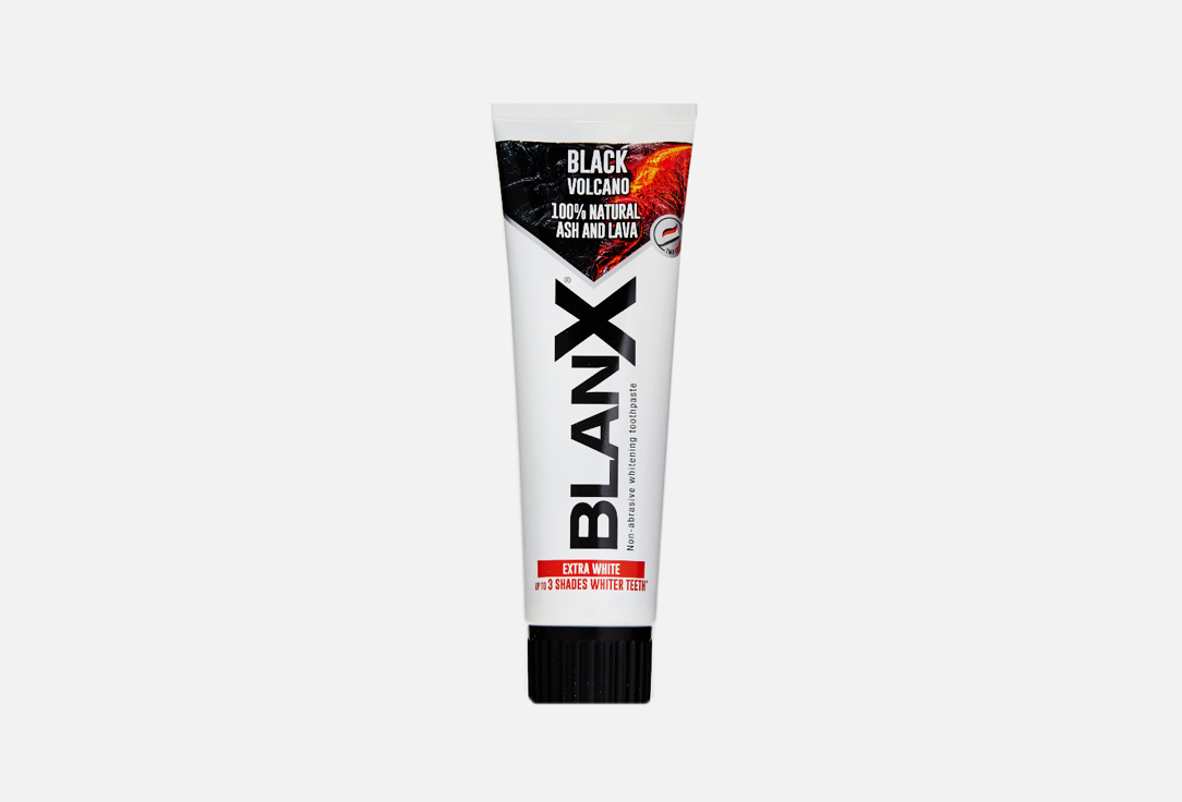 зубная паста BLANX Black Volcano 75 мл зубная паста с углем black charcoal blanx бланкс 75мл