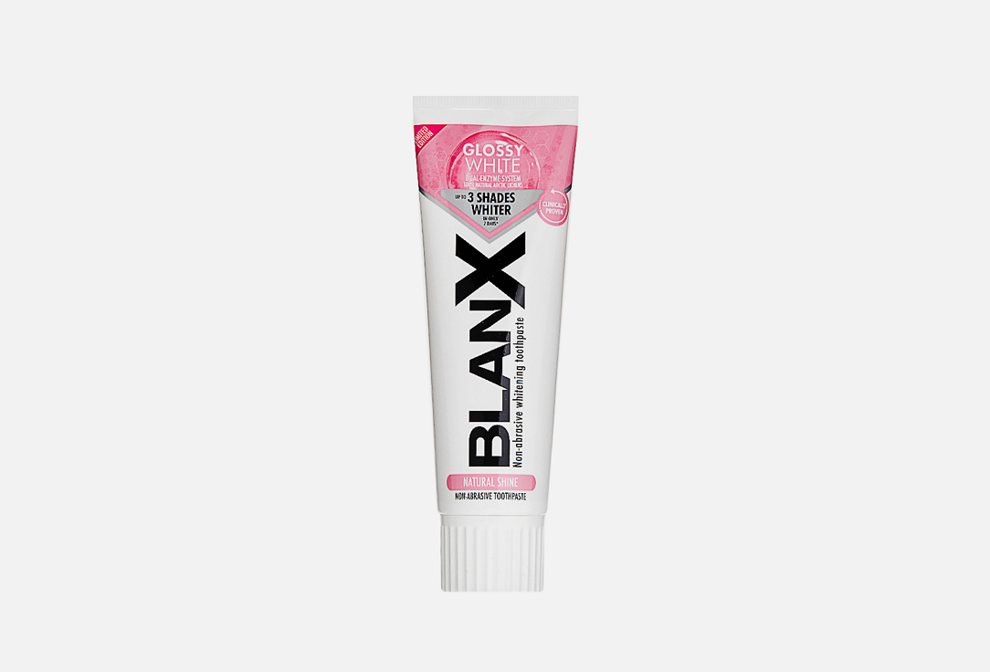 зубная паста BLANX Glossy White 75 мл зубная паста blanx sensitive