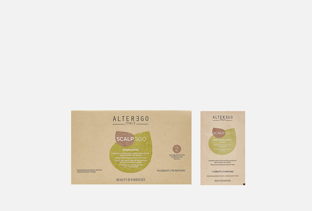 

Патчи Против Выпадения Волос ALTEREGO ITALY, Scalpego Doublesystem 70 шт