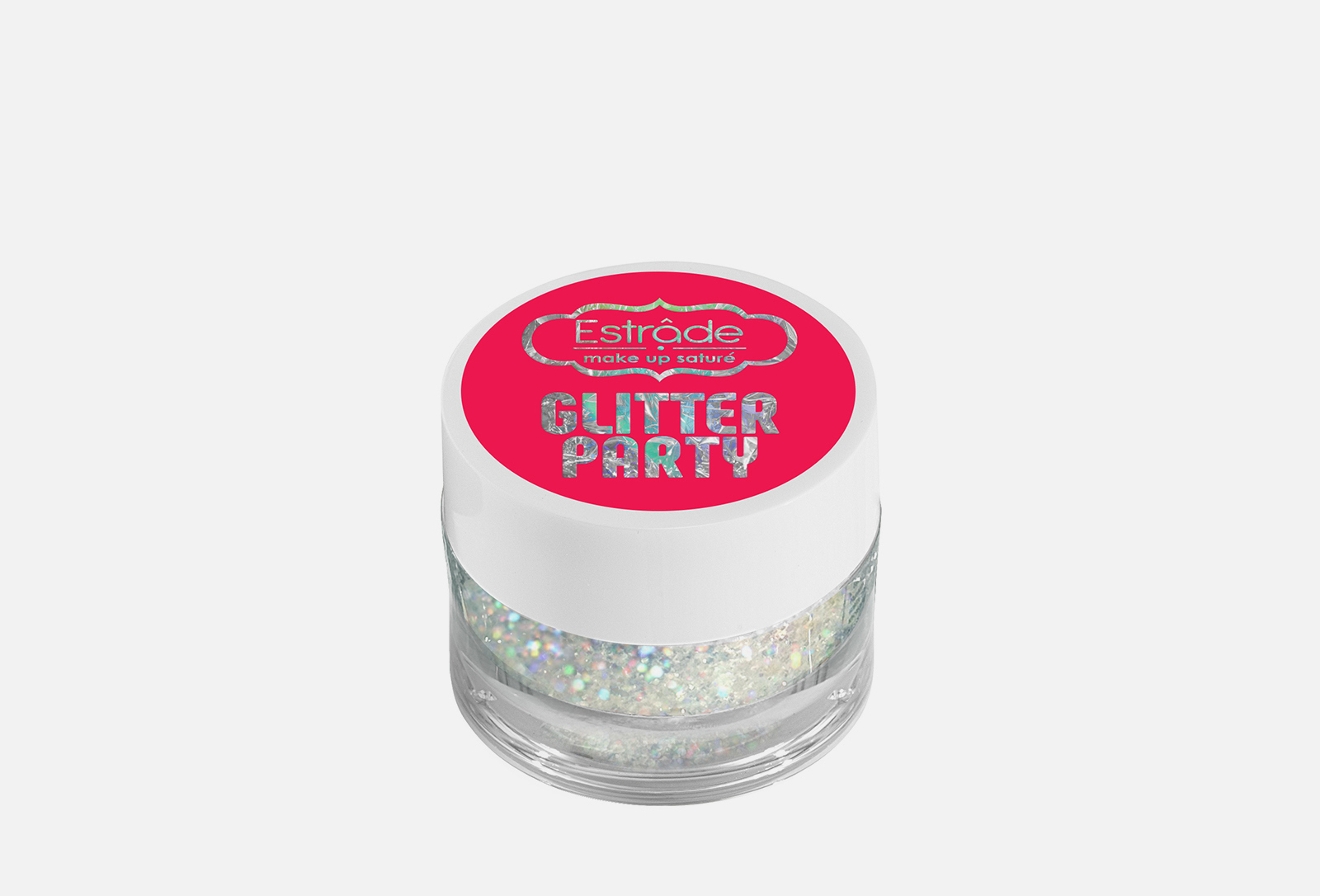 Estrade Гелевый глиттер для лица, тела и волос GLITTER PARTY 01, moon 6 ...