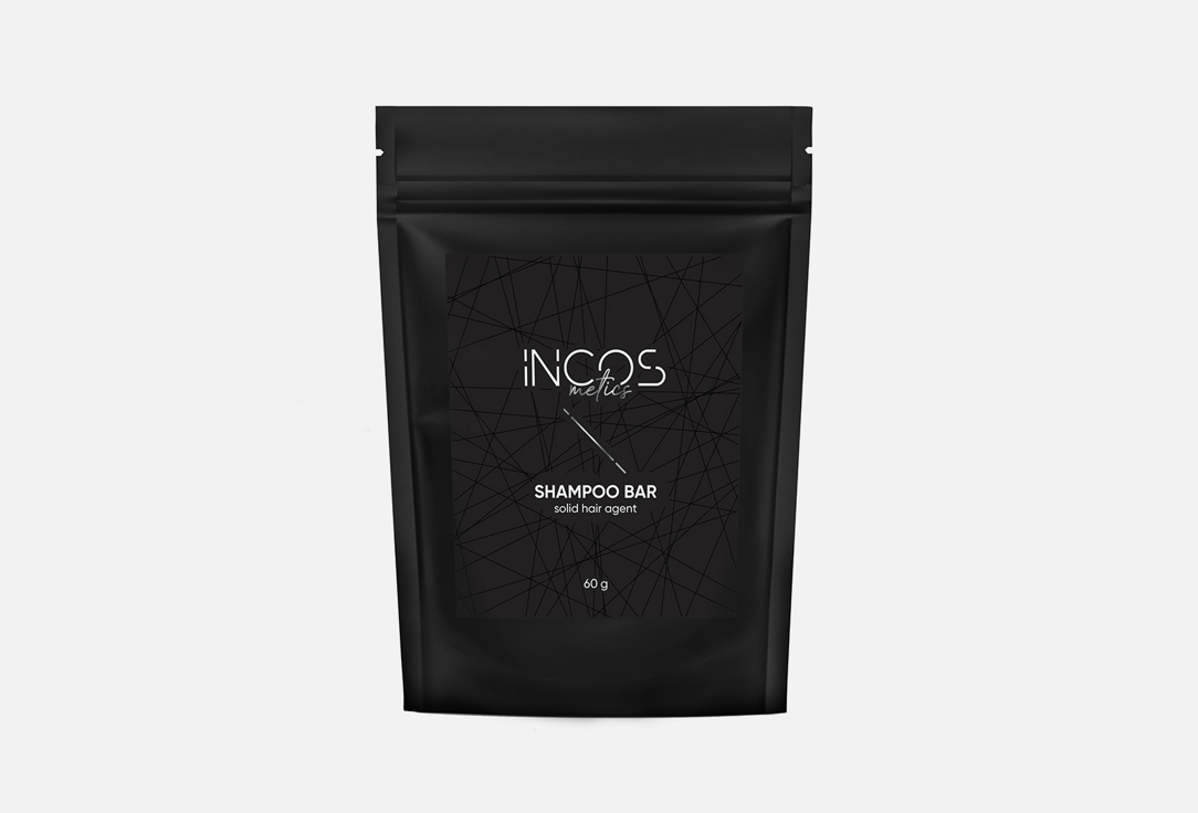 

Твёрдый шампунь для волос INCOS, Кокосовые сливки 60 г