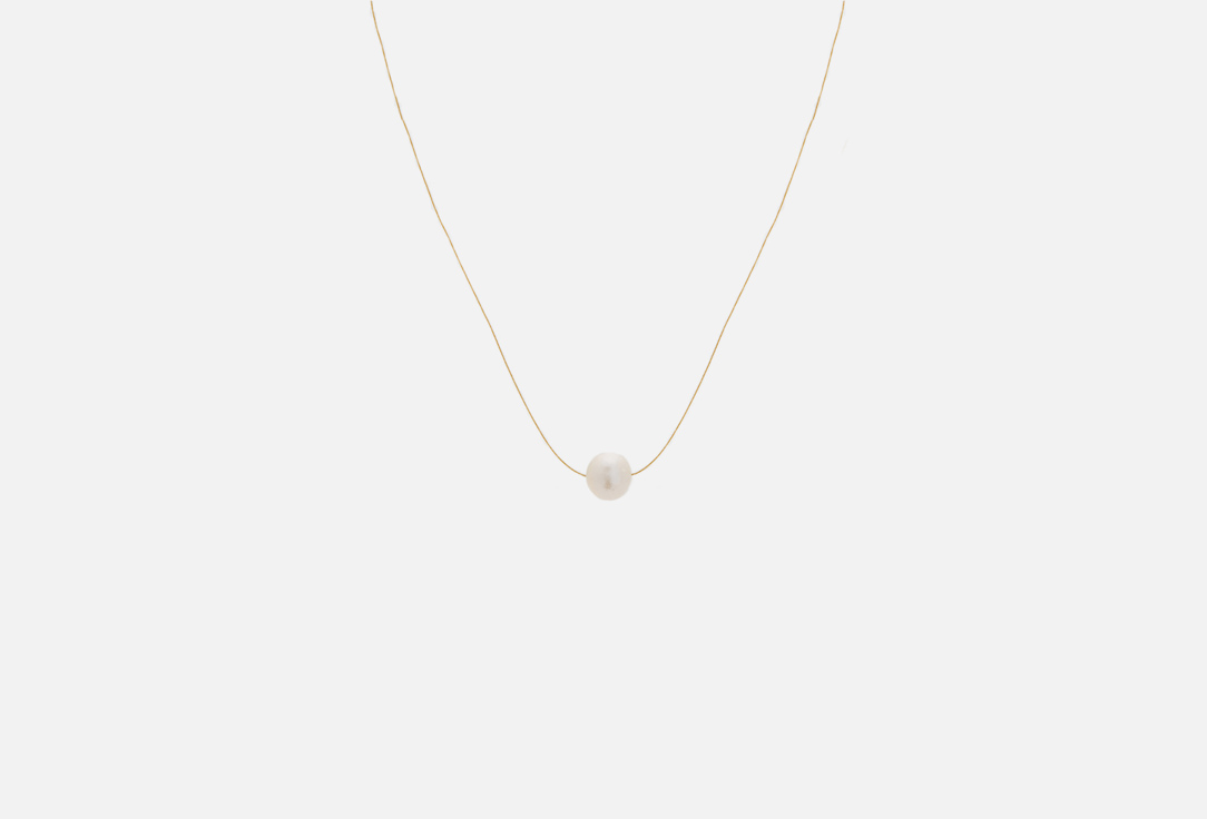 Изображение товара Колье с жемчугом MORZA Планета золотистое