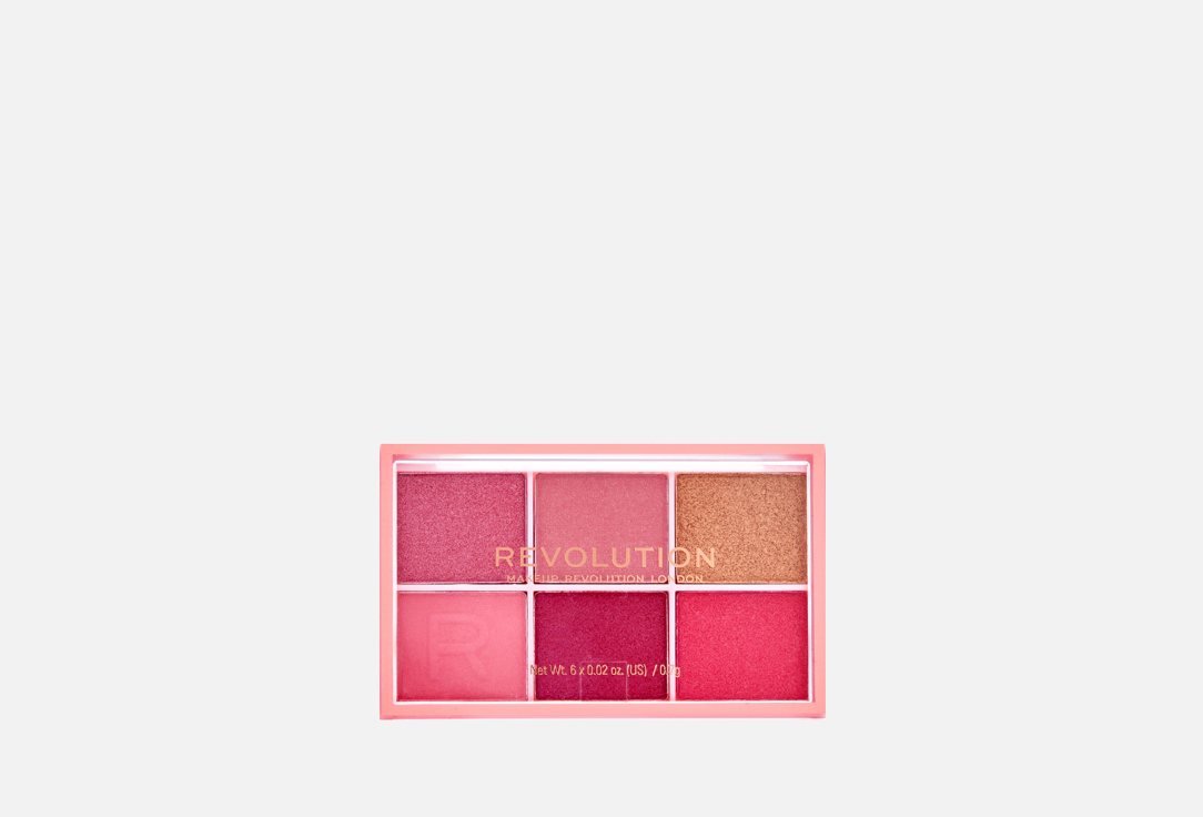 ПАЛЕТКА ТЕНЕЙ для век MAKEUP REVOLUTION MINI COLOUR RELOADED 4.2 г