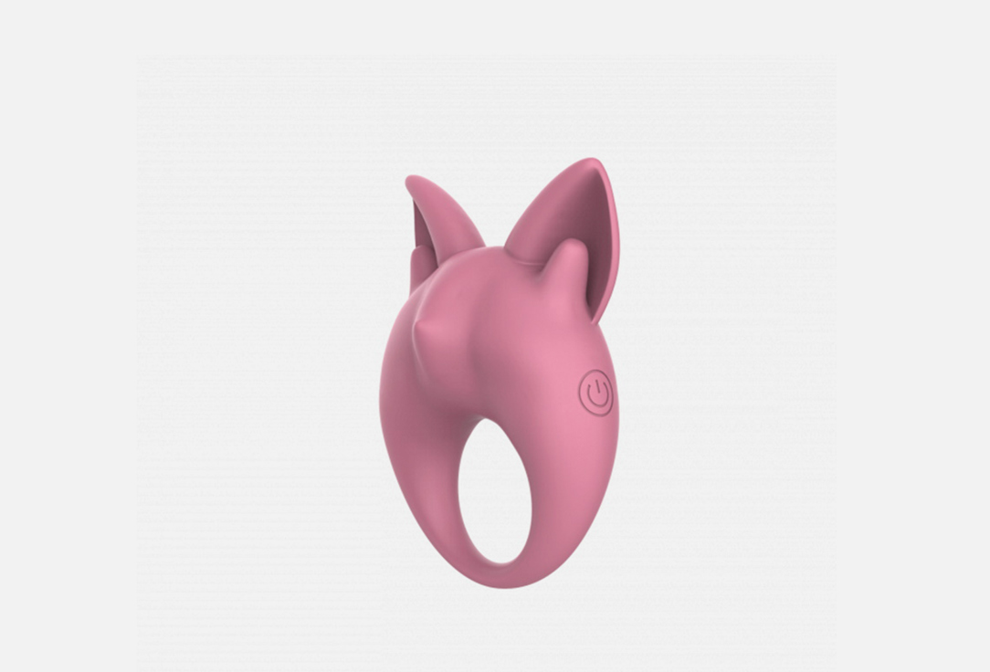 Перезаряжаемое кольцо для клиторальной стимуляции Lola Games MiMi Animals Kitten Kiki Pink 