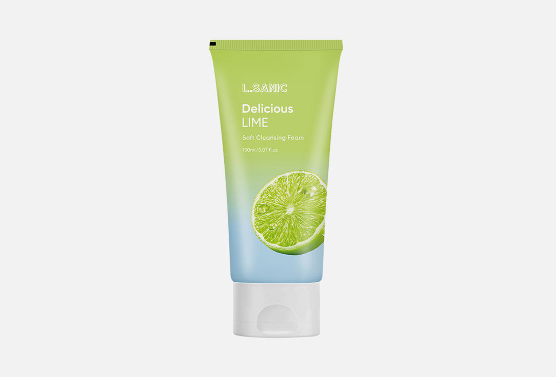 Очищающая пенка для очищения лица L.SANIC Delicious Lime 
