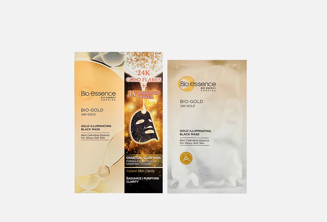Bio-essence Набор масок д/лица Золото 24К 4шт