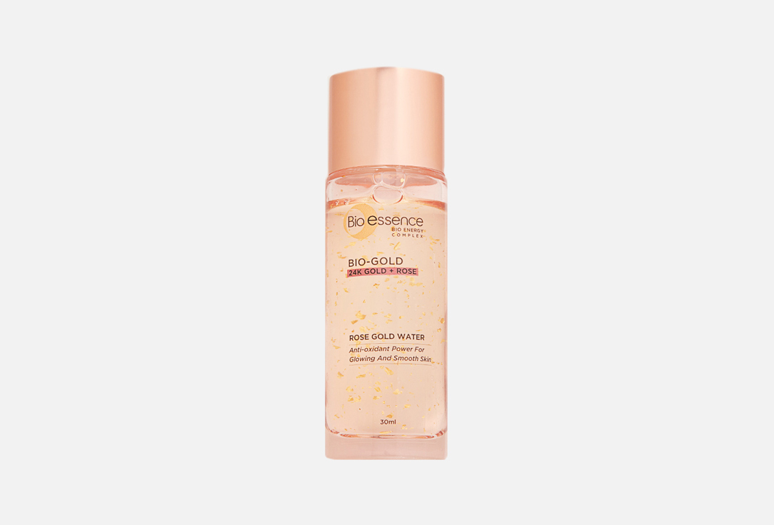 Изображение товара Вода для сияния и гладкости кожи лица Bio Essence GOLD ROSE