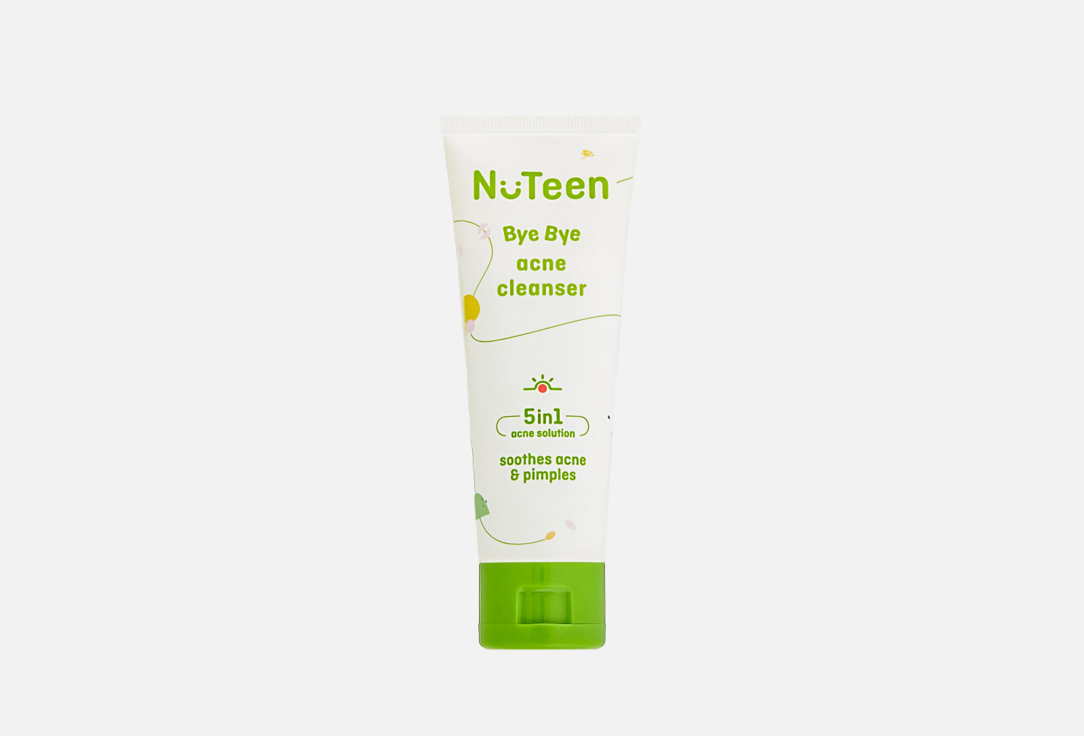 Очищающий гель для проблемной кожи лица NU TEEN Salicylic acid 150 мл