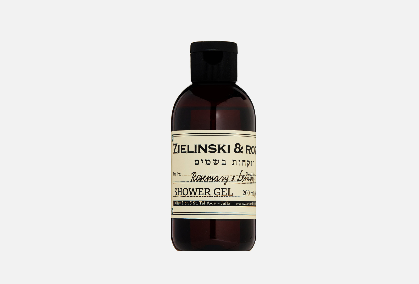 Zielinski & Rozen Гель для душа Rosemary & Lemon 200 мл — купить в Москве