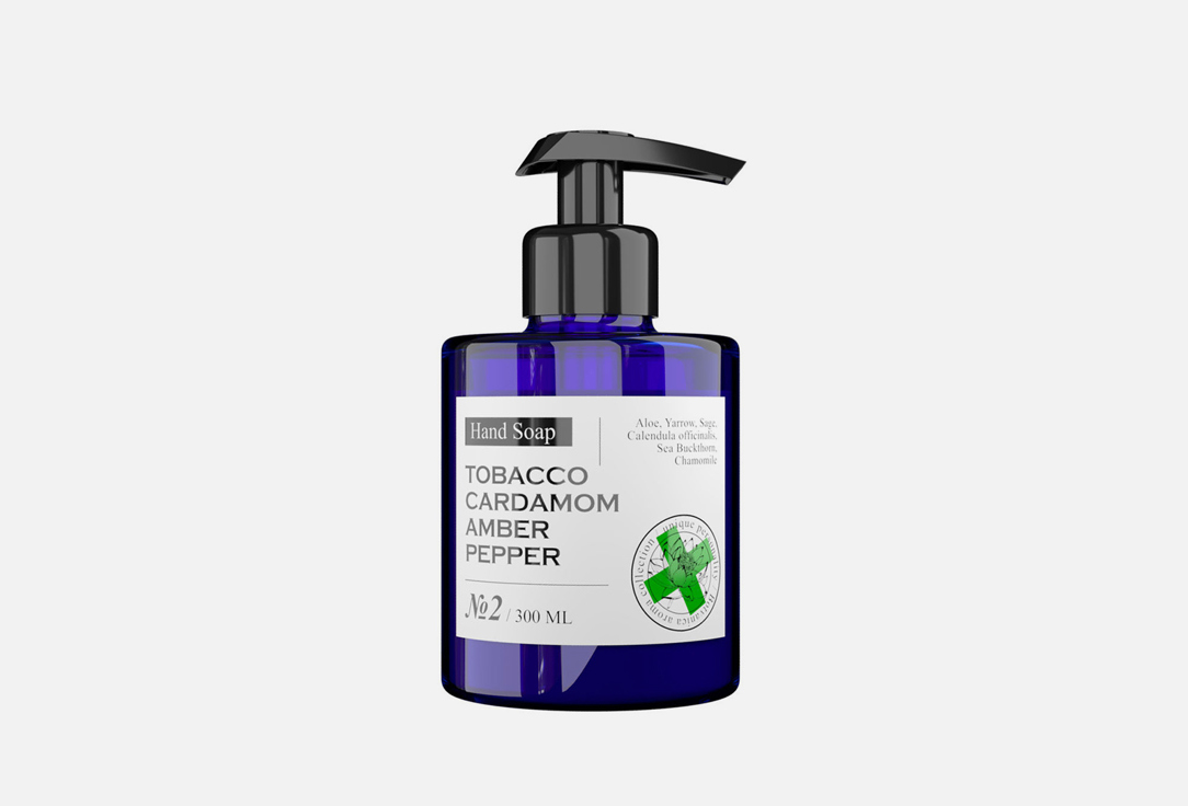 Изображение товара Мыло жидкое парфюмированное MANIAC GOURMET №2 tobacco, cardamom, amber, pepper