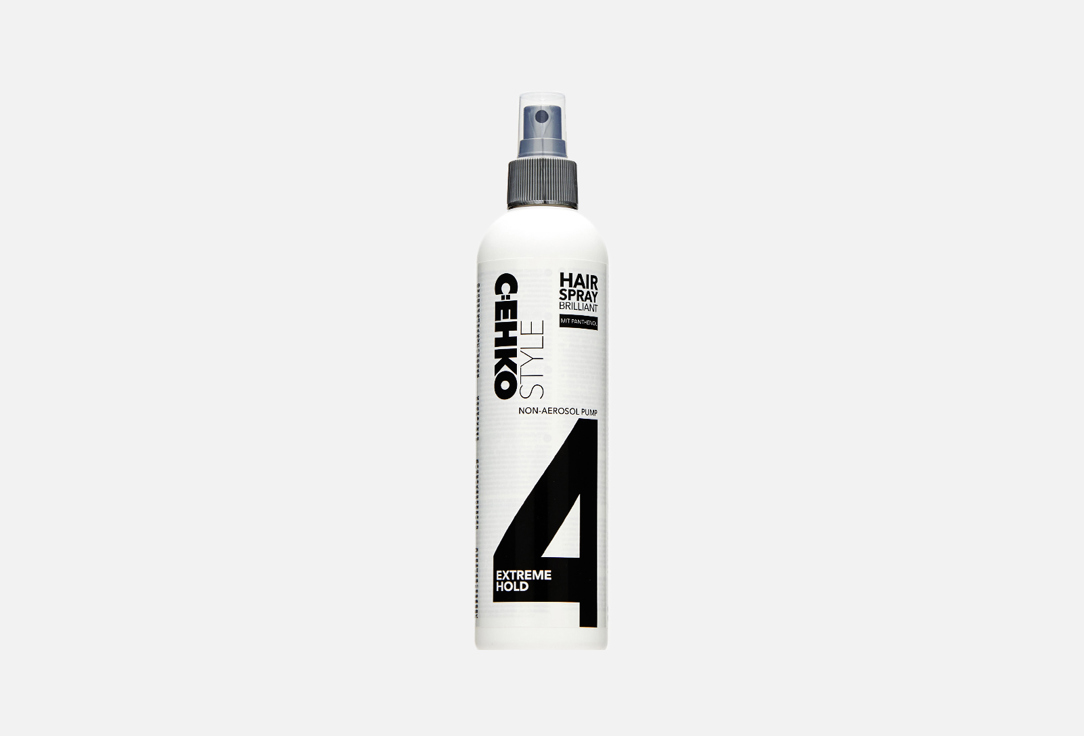Лак для волос УЛЬТРАСИЛЬНОЙ ФИКСАЦИИ C:EHKO Brilliant Non aerosol 300 мл binja crc co contact cleaner aerosol