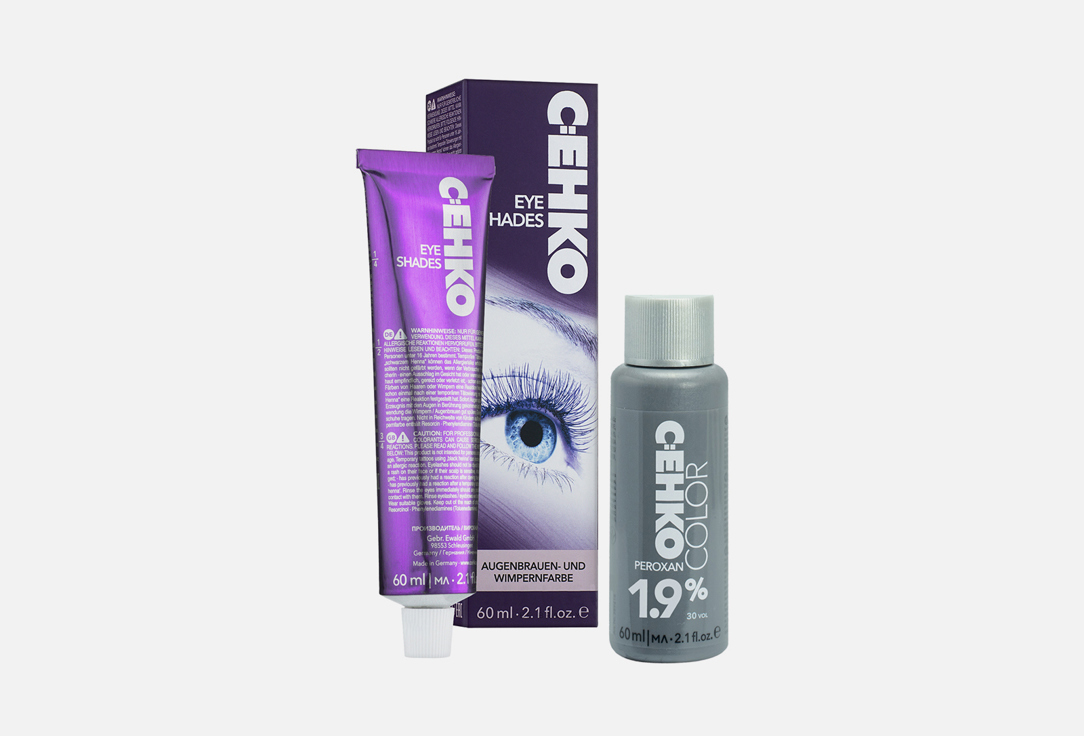 Изображение товара Набор для окрашивания бровей и ресниц C:EHKO Brown