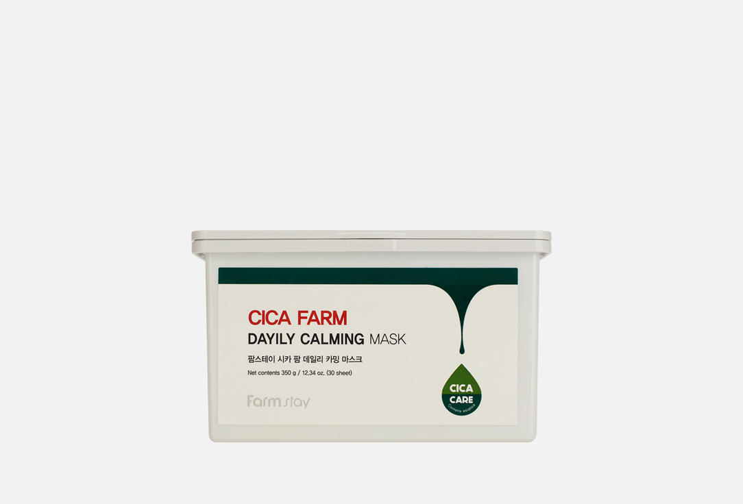 Изображение товара Успокаивающая тканевая маска для лица Farm Stay Cica Farm Daily Calming Mask